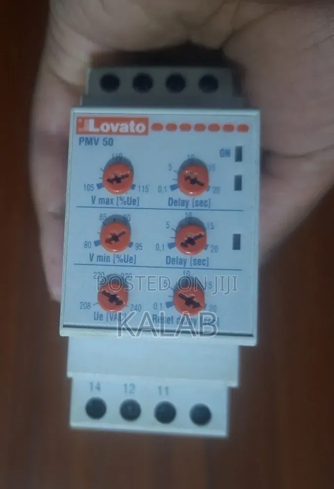 Lovato PMV 50 3-Phase Voltage Monitoring Relay