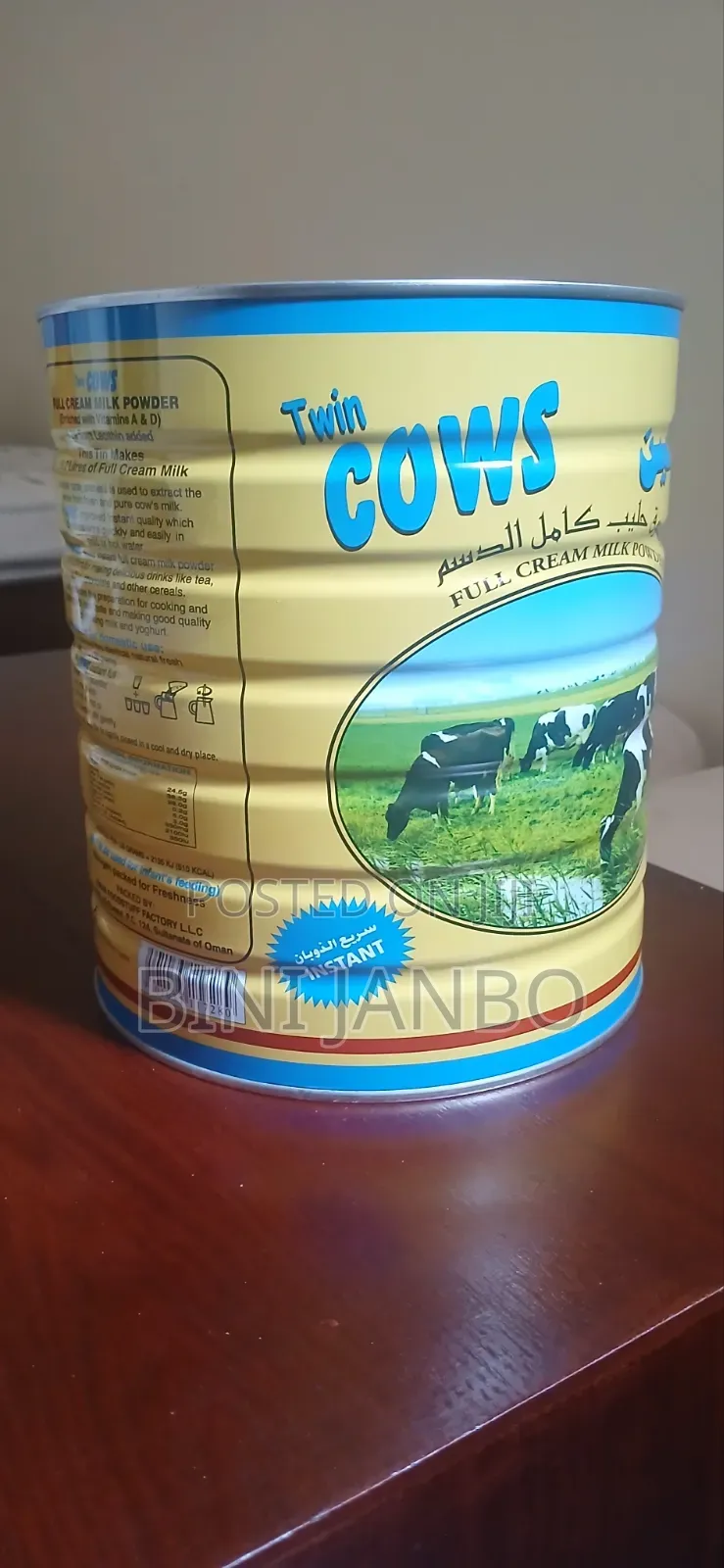 Twins Cow's Full Cream Milk Powder