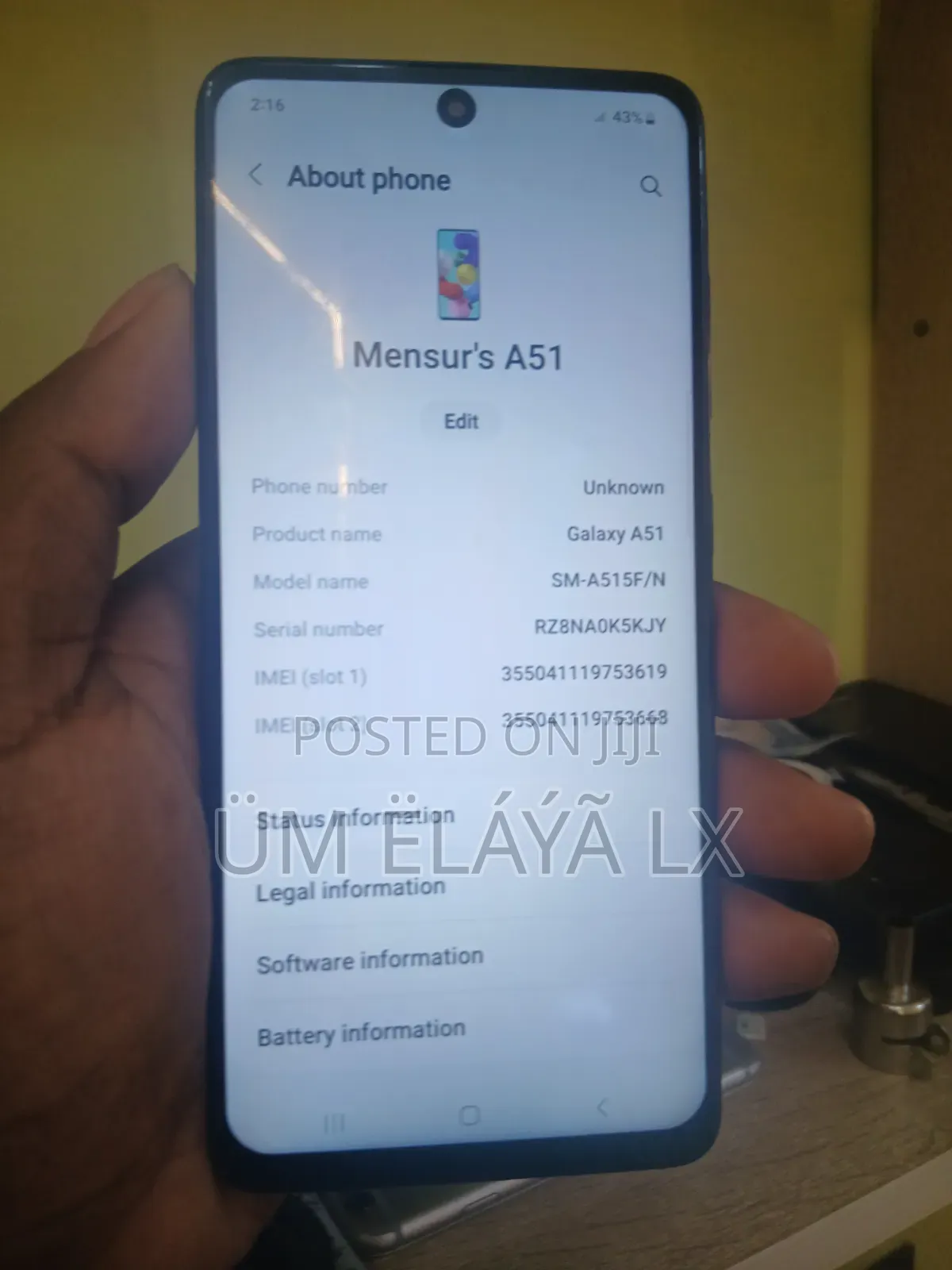Samsung Galaxy A51 128 GB Black