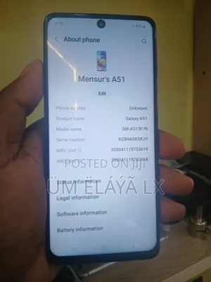 Samsung Galaxy A51 128 GB Black