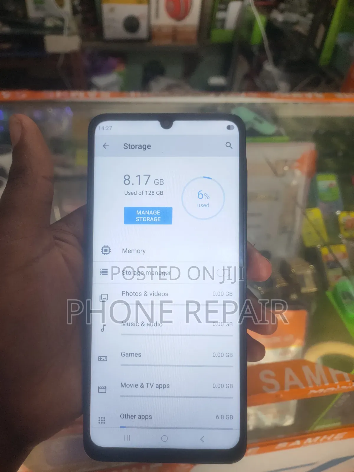 Samsung Galaxy A07 128 GB Black