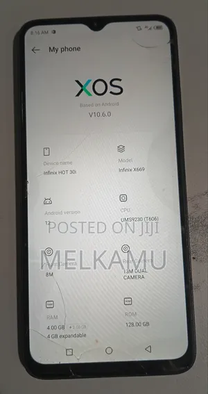 Infinix Hot 20 5G 128 GB Black