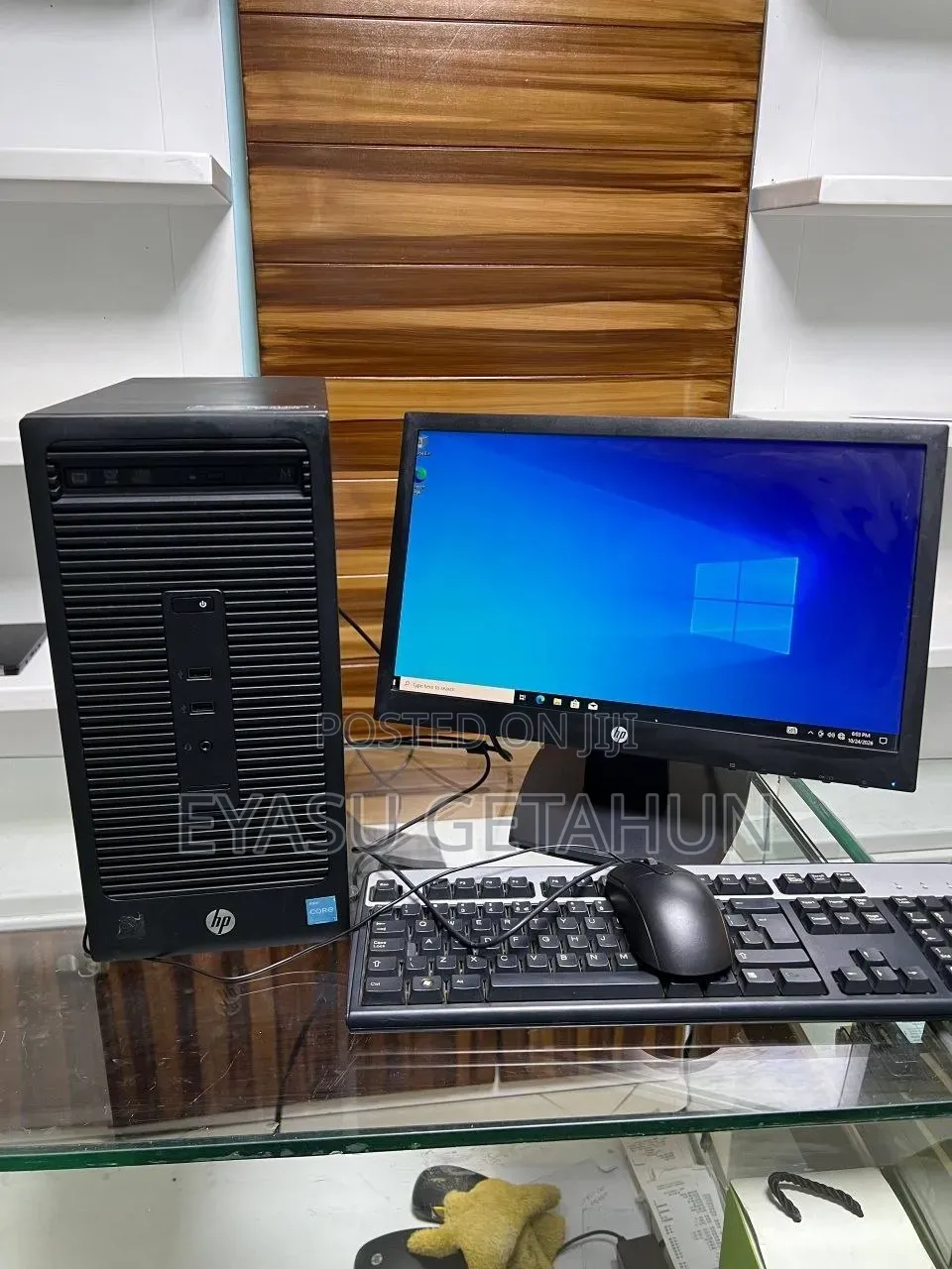 New Desktop Computer HP 280 G3 8GB Intel Core i3 HDD 500GB