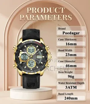 Quartz Chrnograph Wrist Watch