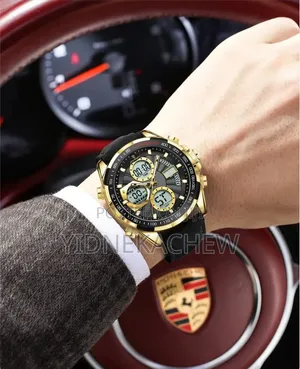 Quartz Chrnograph Wrist Watch