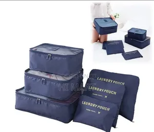 6pcs Foldable Travel Cloth Orgainzer