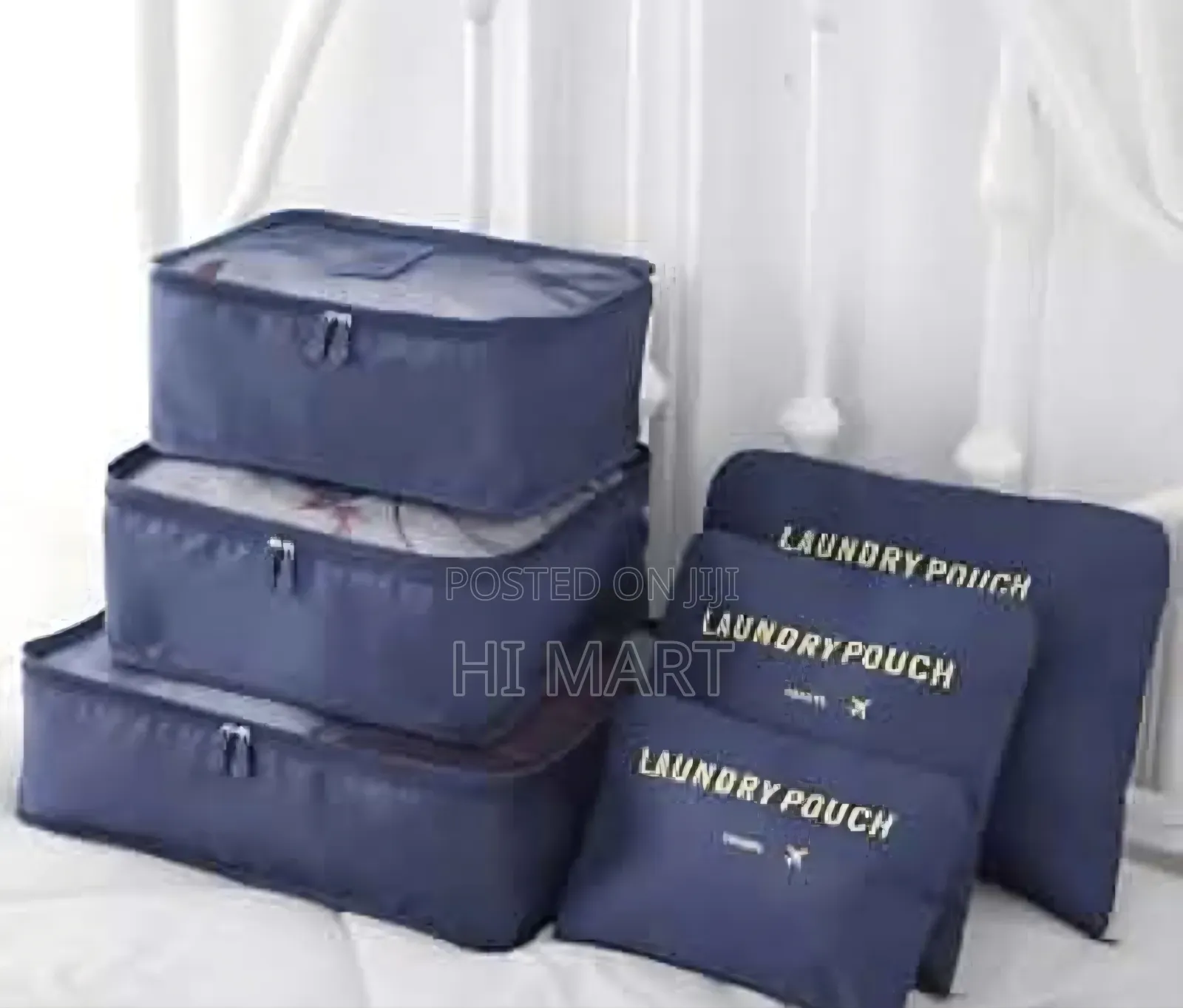 6pcs Foldable Travel Cloth Orgainzer