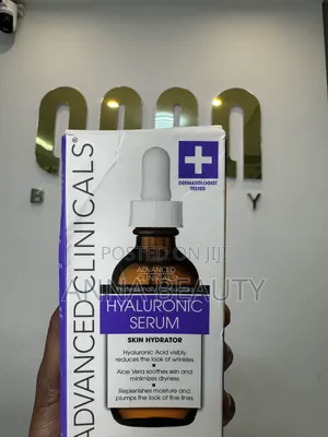 Advanced Clinicals Hyaluronic Acid Serum for Wrinkles (52ml