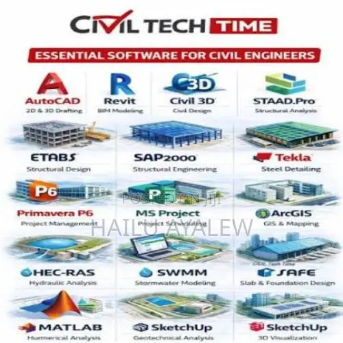 AutoCAD,Revit,ETABS SAP2000Civil3D,SoftwareInstallationFully Activated