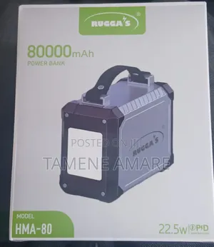 Ruggas Power Bank 80000