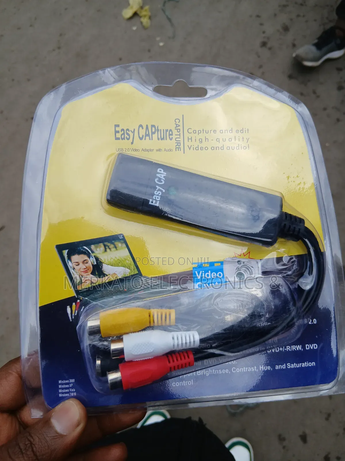 EasyCAP USB 2.0 Video Adapter With Audio
