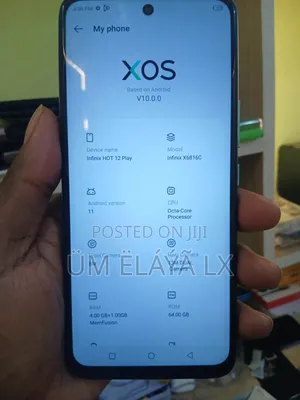 Infinix Hot 12 play 64 GB Blue