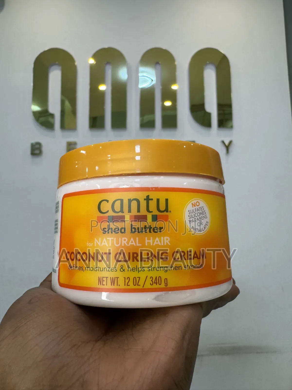 Cantu Sulfate-Free Coconut Curling Cream (340g)