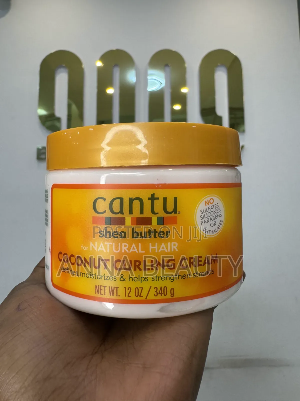 Cantu Moisturizing Curl Cream to Define & Strengthen Strands