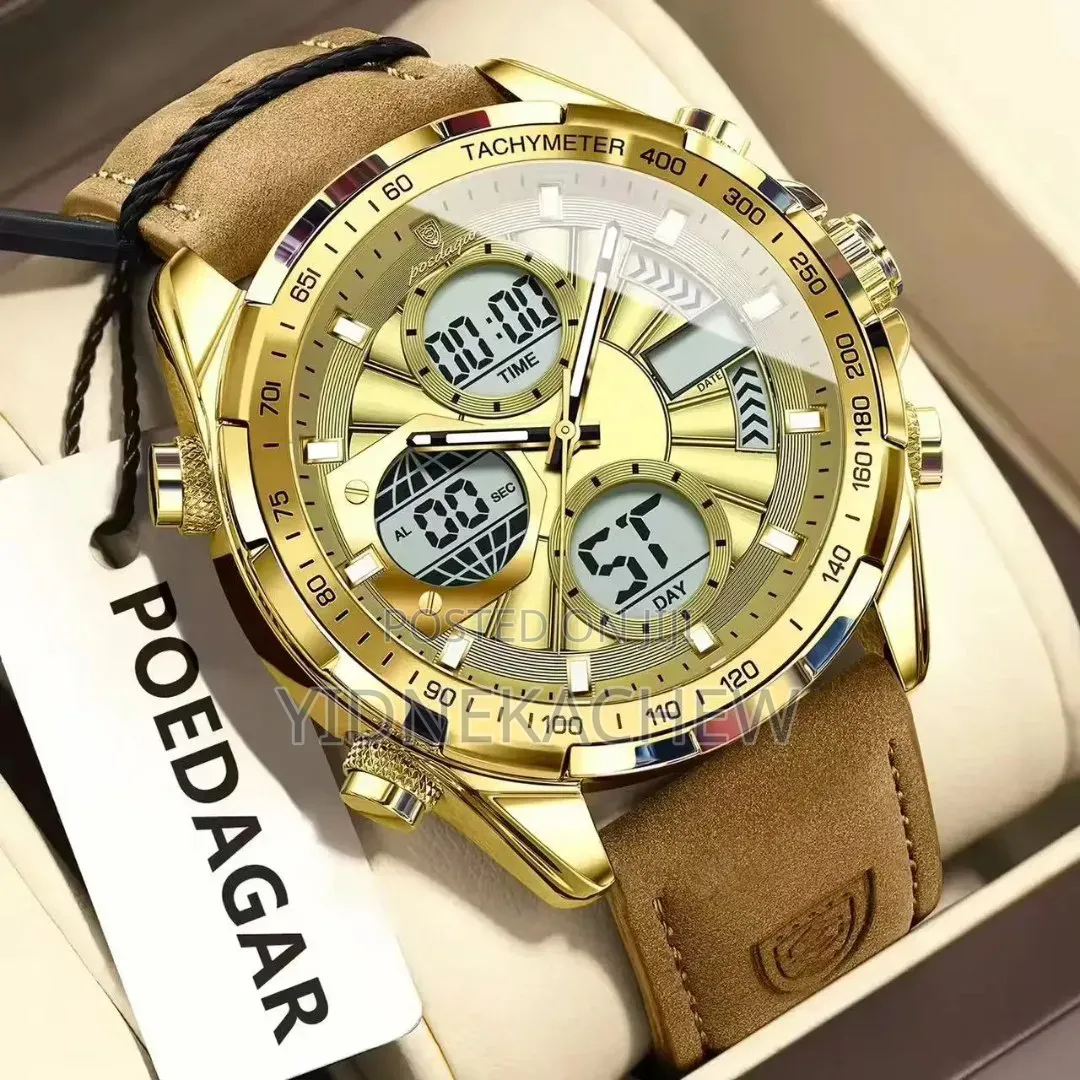 Analog-Digital Quartz Sports Watch