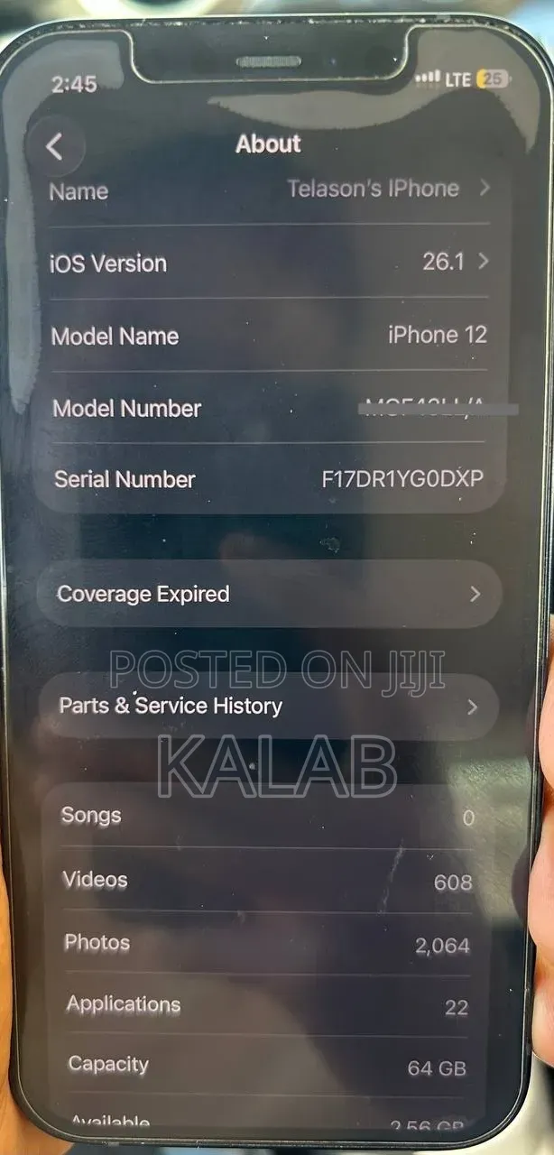 Apple iPhone 12 64 GB Black