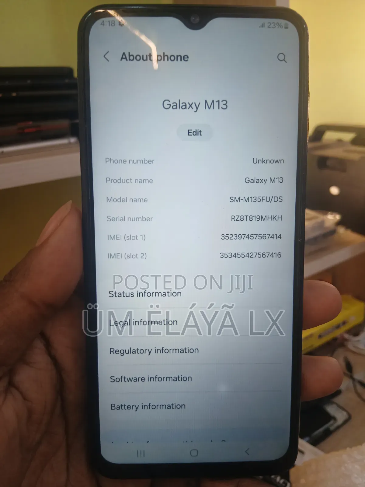 Samsung Galaxy M13 64 GB Black