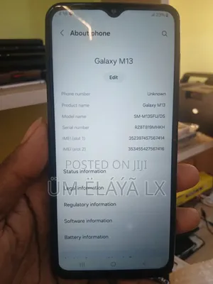 Samsung Galaxy M13 64 GB Black
