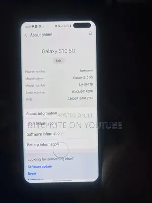 Samsung Galaxy S10 5G 512 GB White