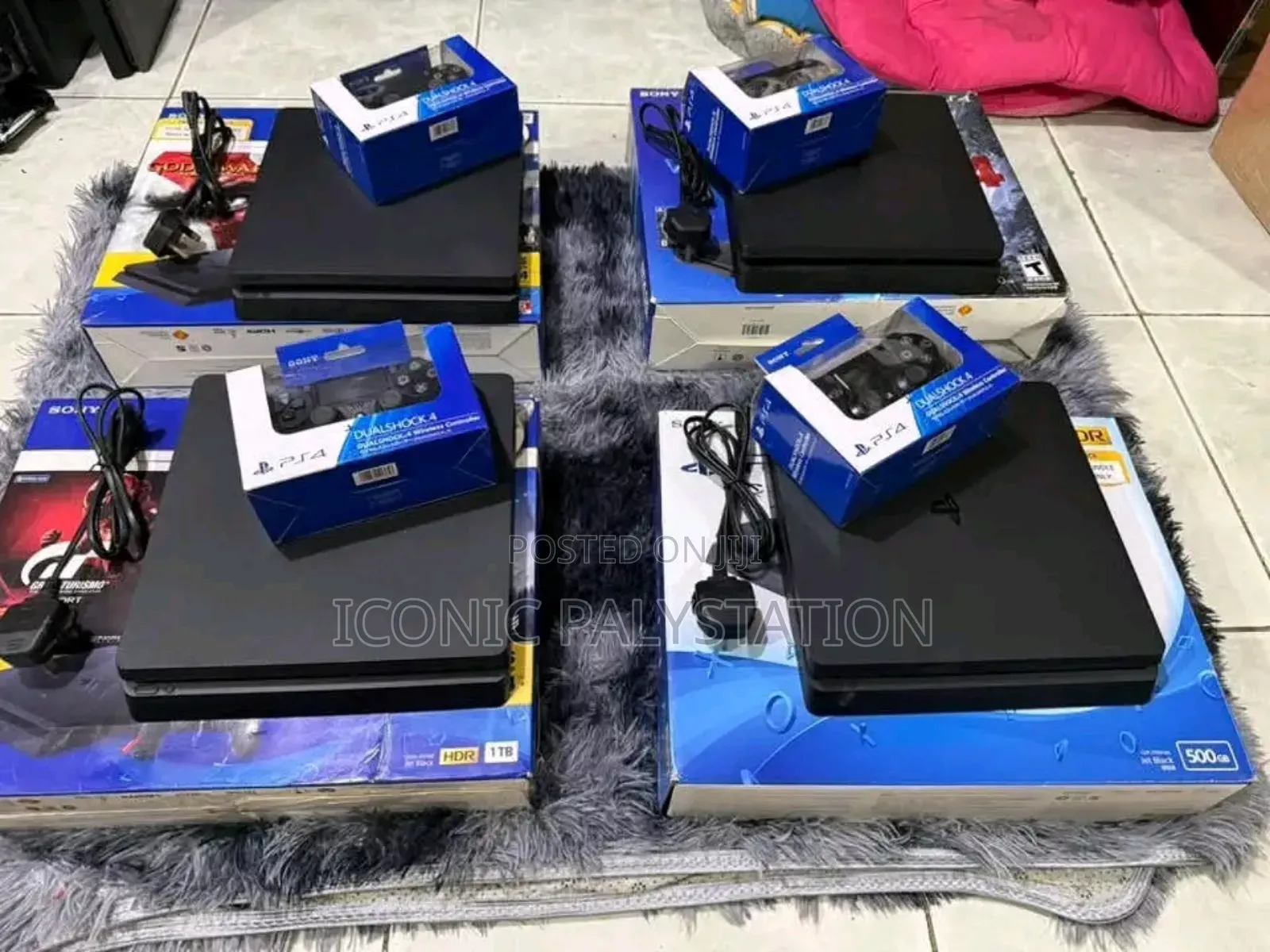 PS4 Slim Jealberak for Game Zone and Home User Level Up Your Gaming