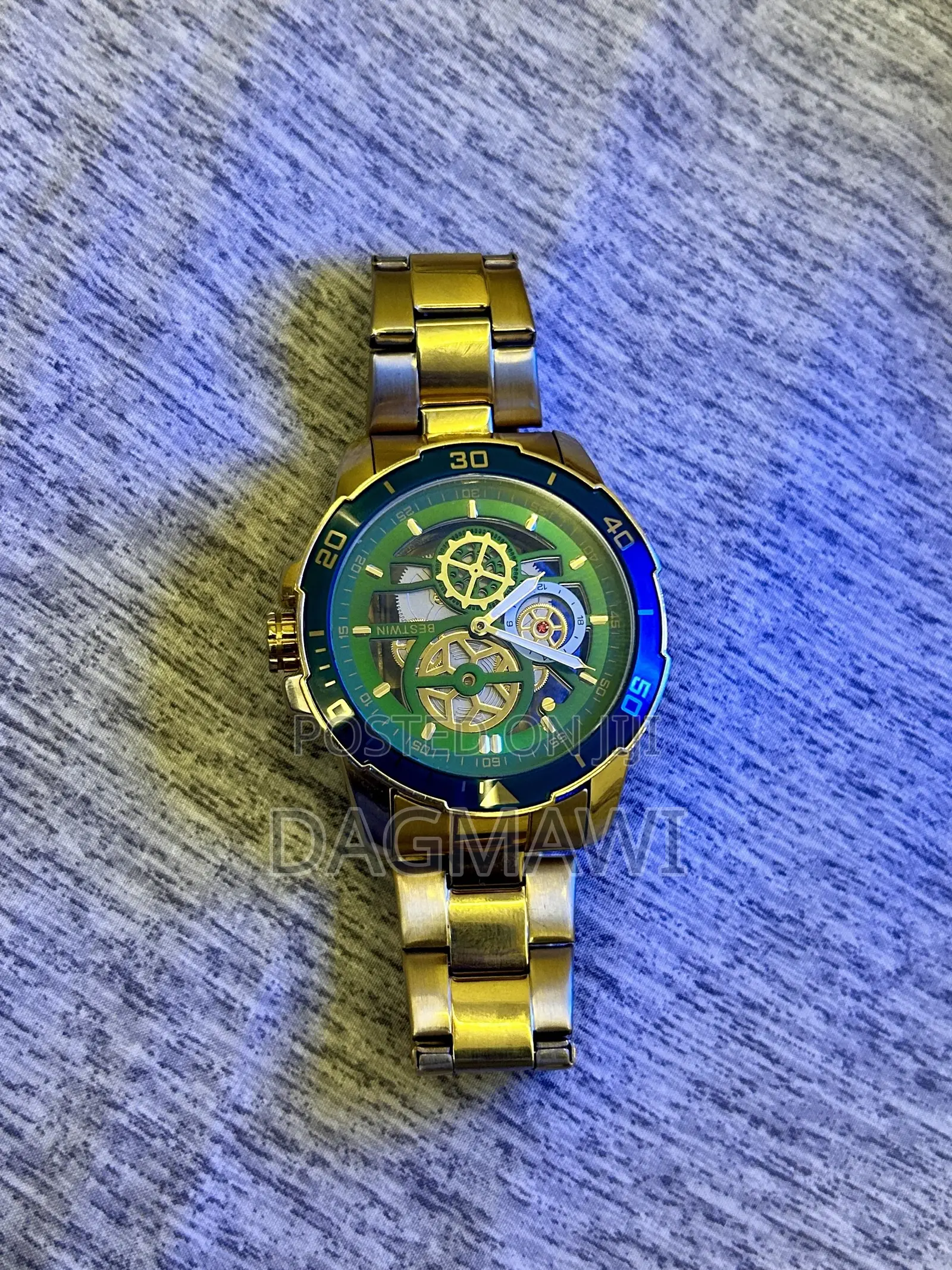 Automatic Golden Bestwin Watch
