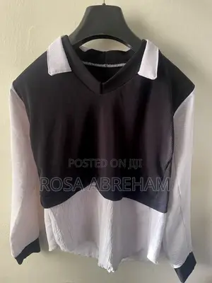 White+black Shirt
