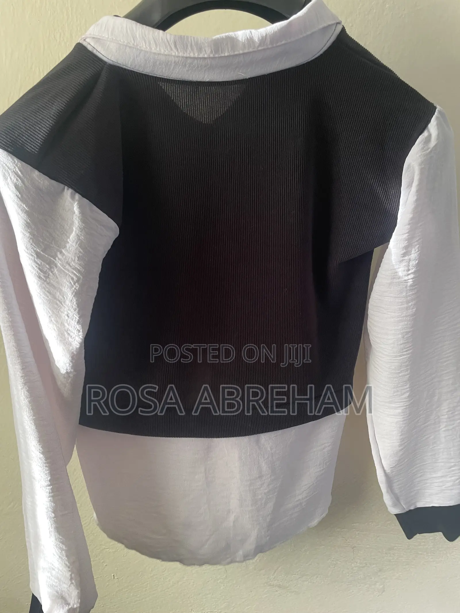 White+black Shirt