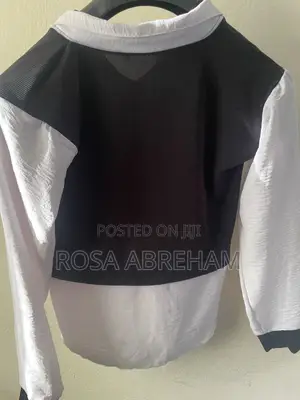 White+black Shirt