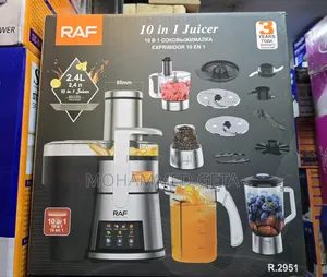 RAF 10 in 1 Juicer (Multifunction Food Processor and Juice Extractor