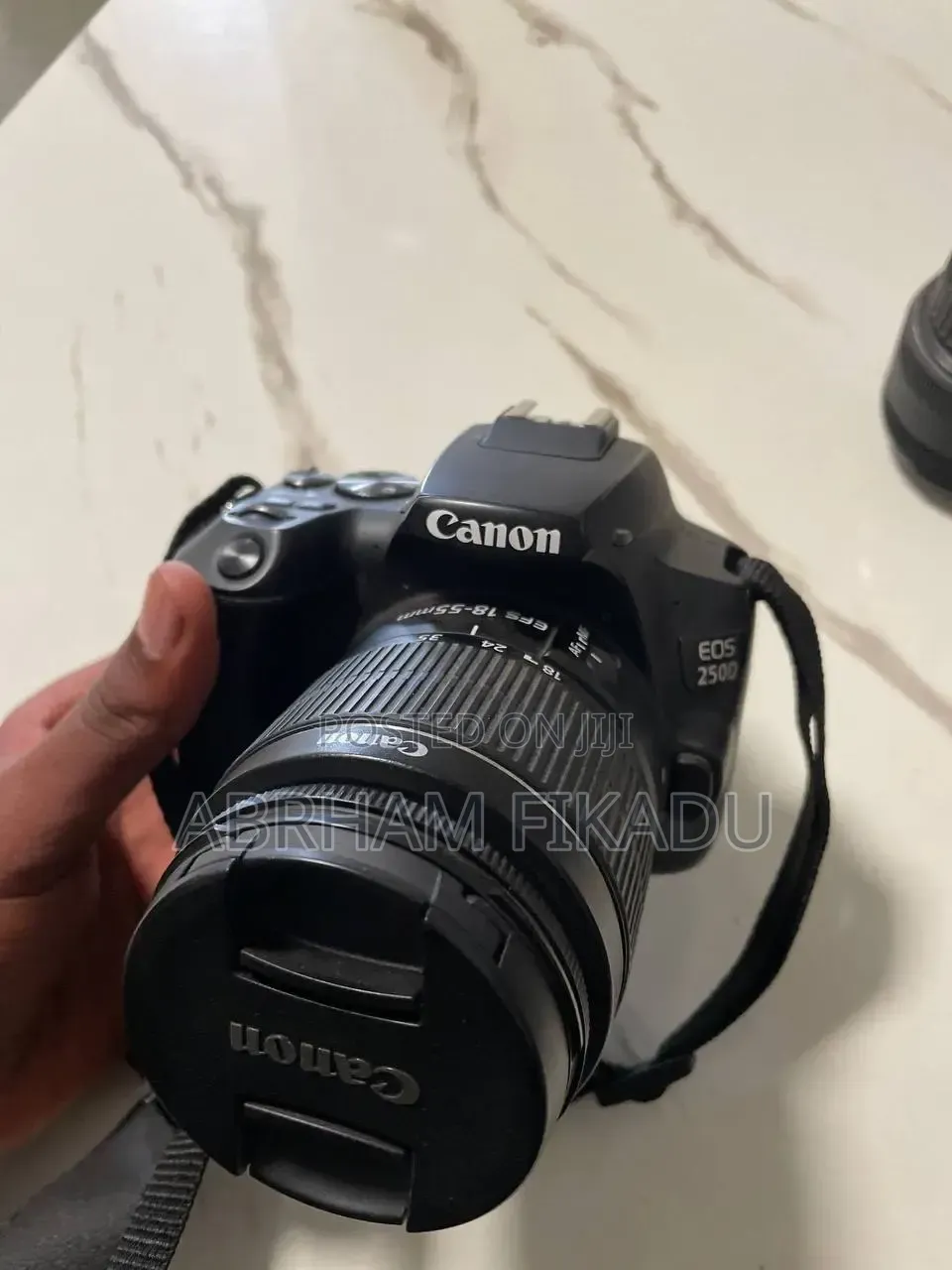 Canon 250d 4k Camera With 18-55mm Lens