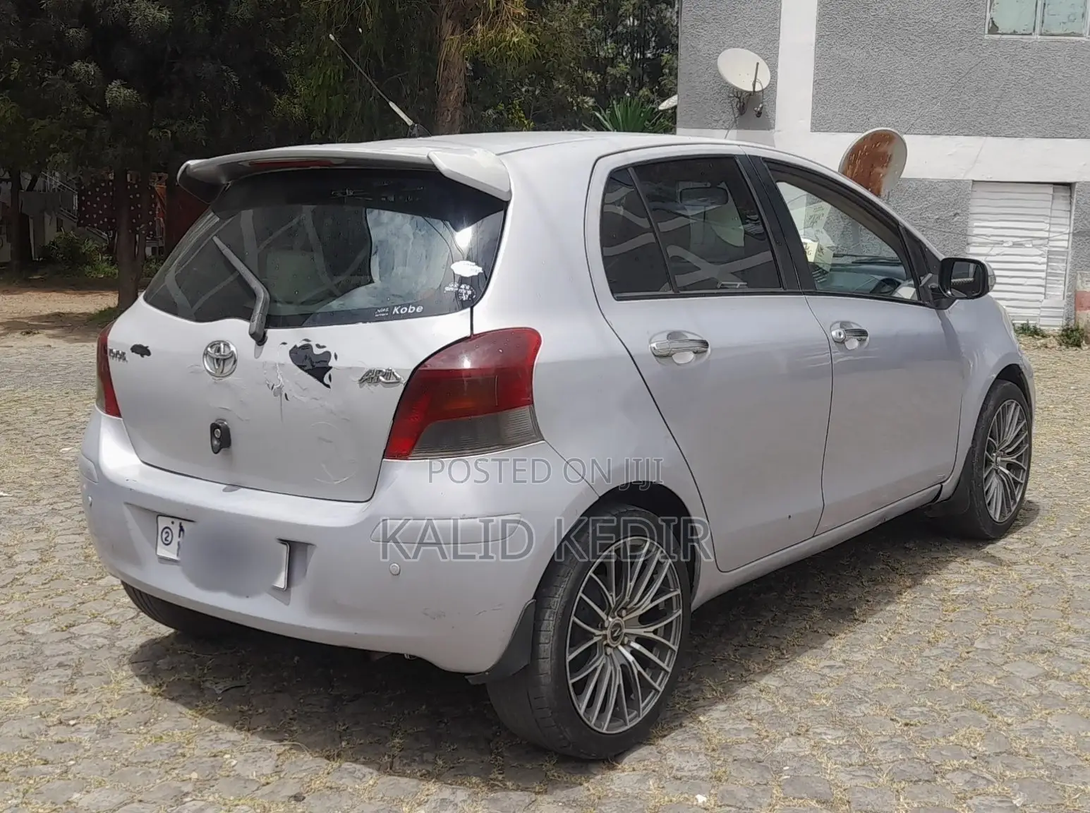 Toyota Yaris 2008 Silver