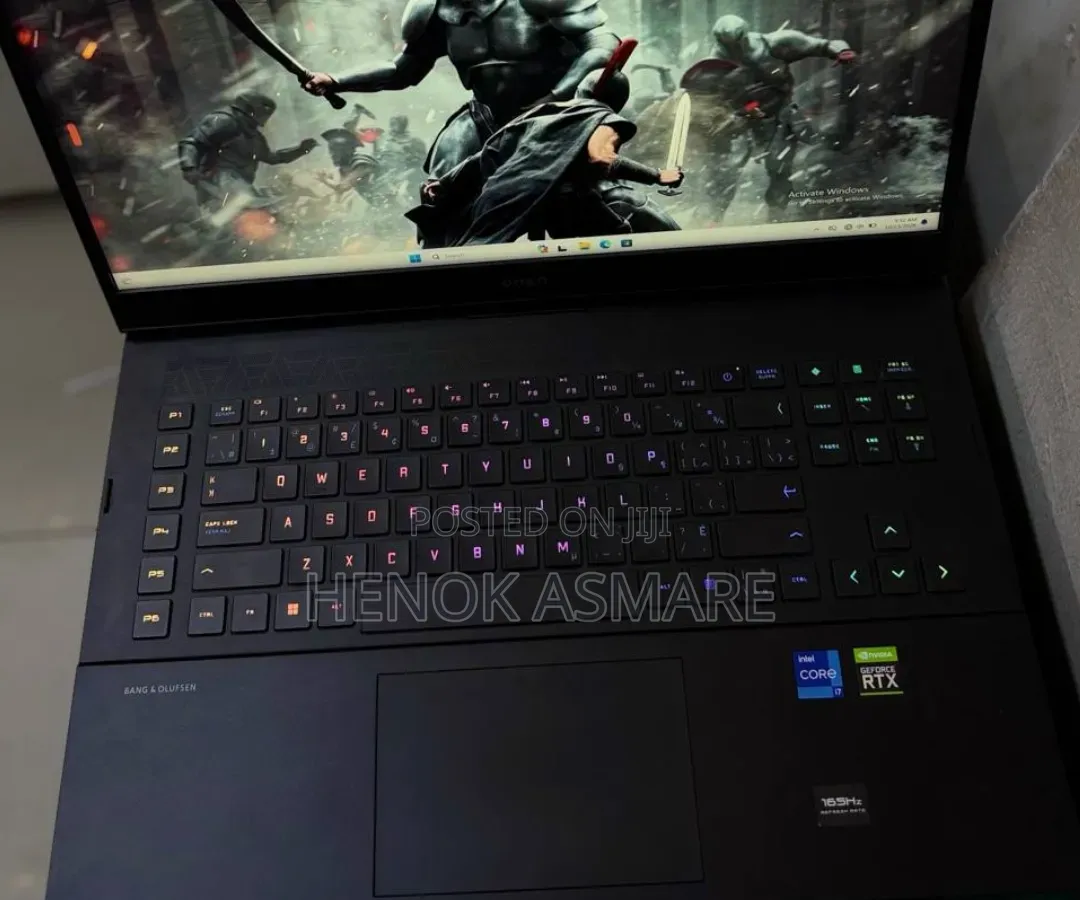 New Laptop HP Omen 17 16GB Intel Core i7 SSD 1T