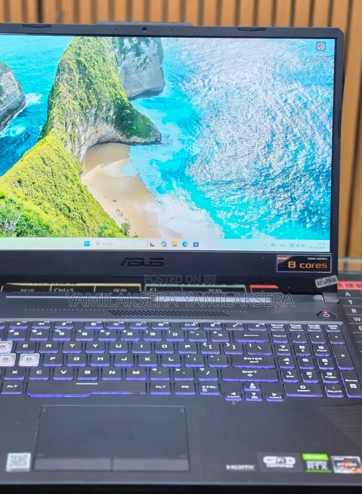 New Laptop Asus TUF Gaming A15 32GB AMD Ryzen 7 SSD 1T
