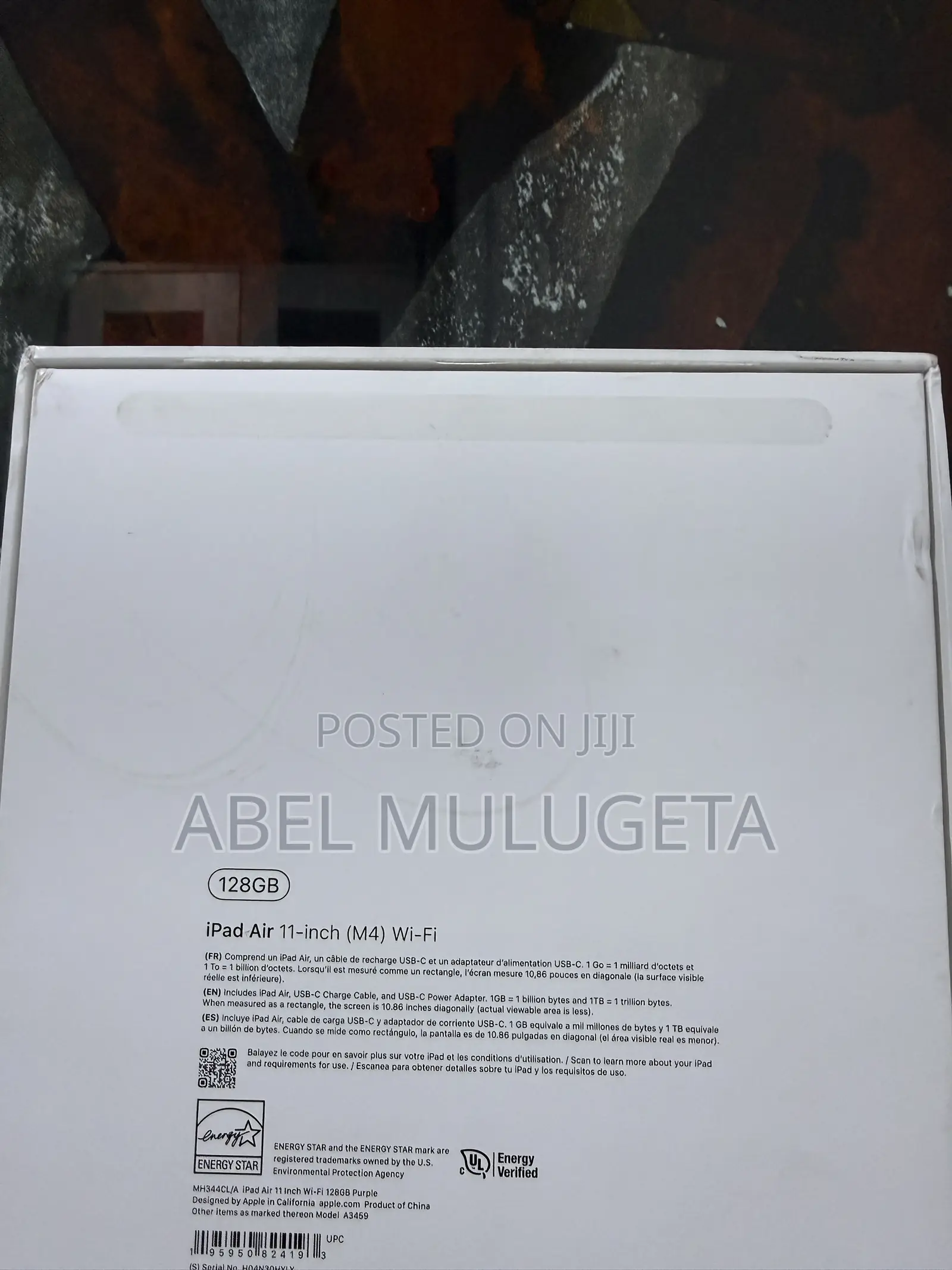 New Apple iPad Air 11 (2026) 128 GB Blue
