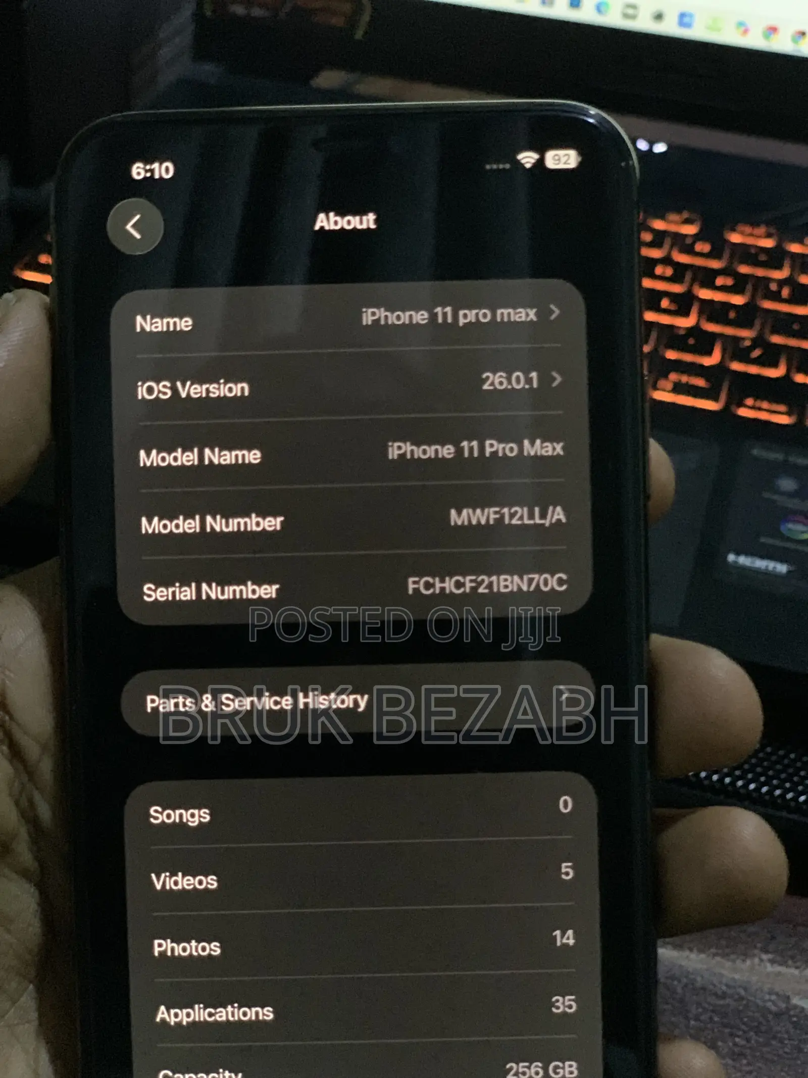 Apple iPhone 11 Pro Max 256 GB Black