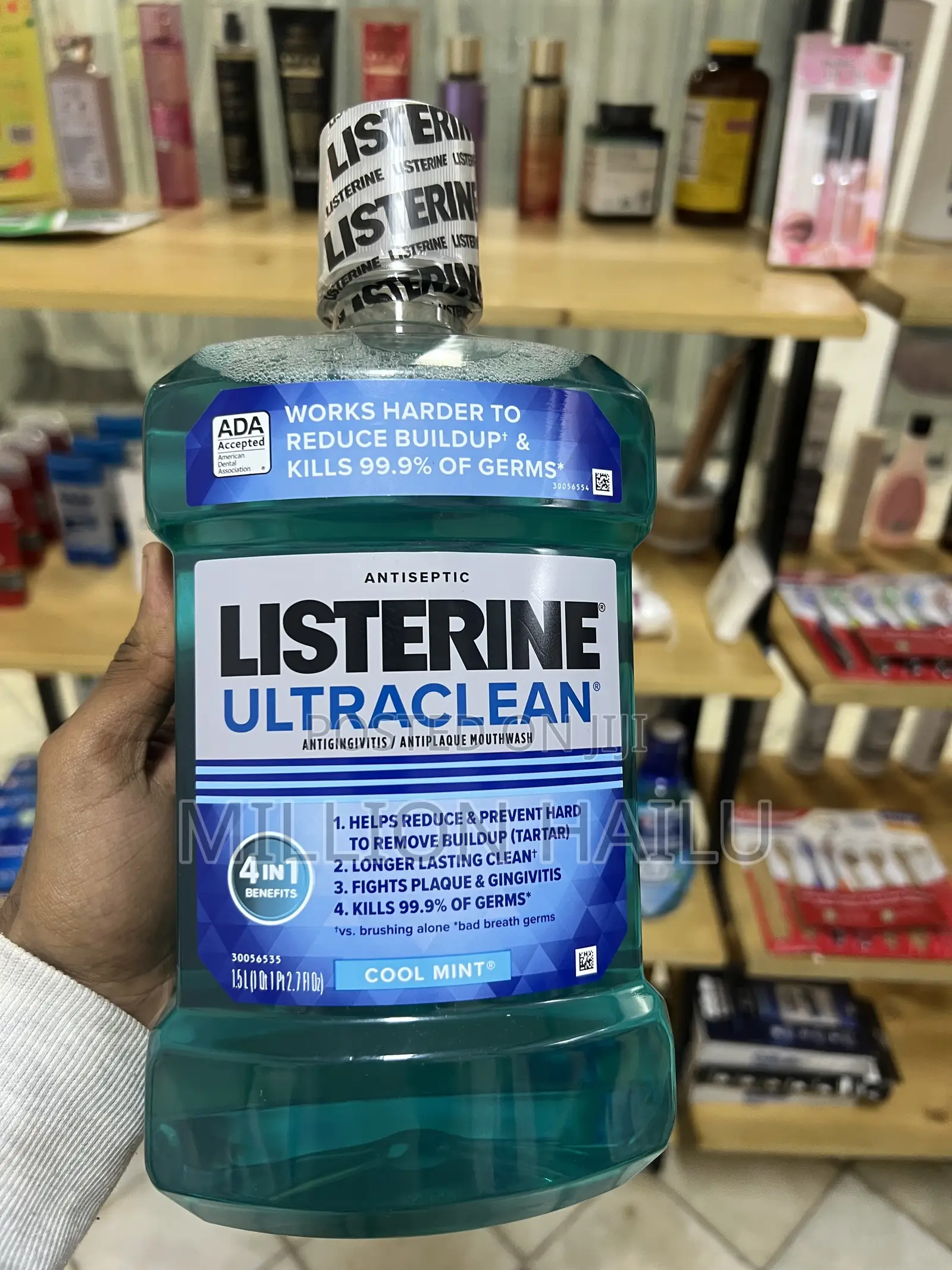 Original Listerine Mouthwash USA Standard 1.5 Liters