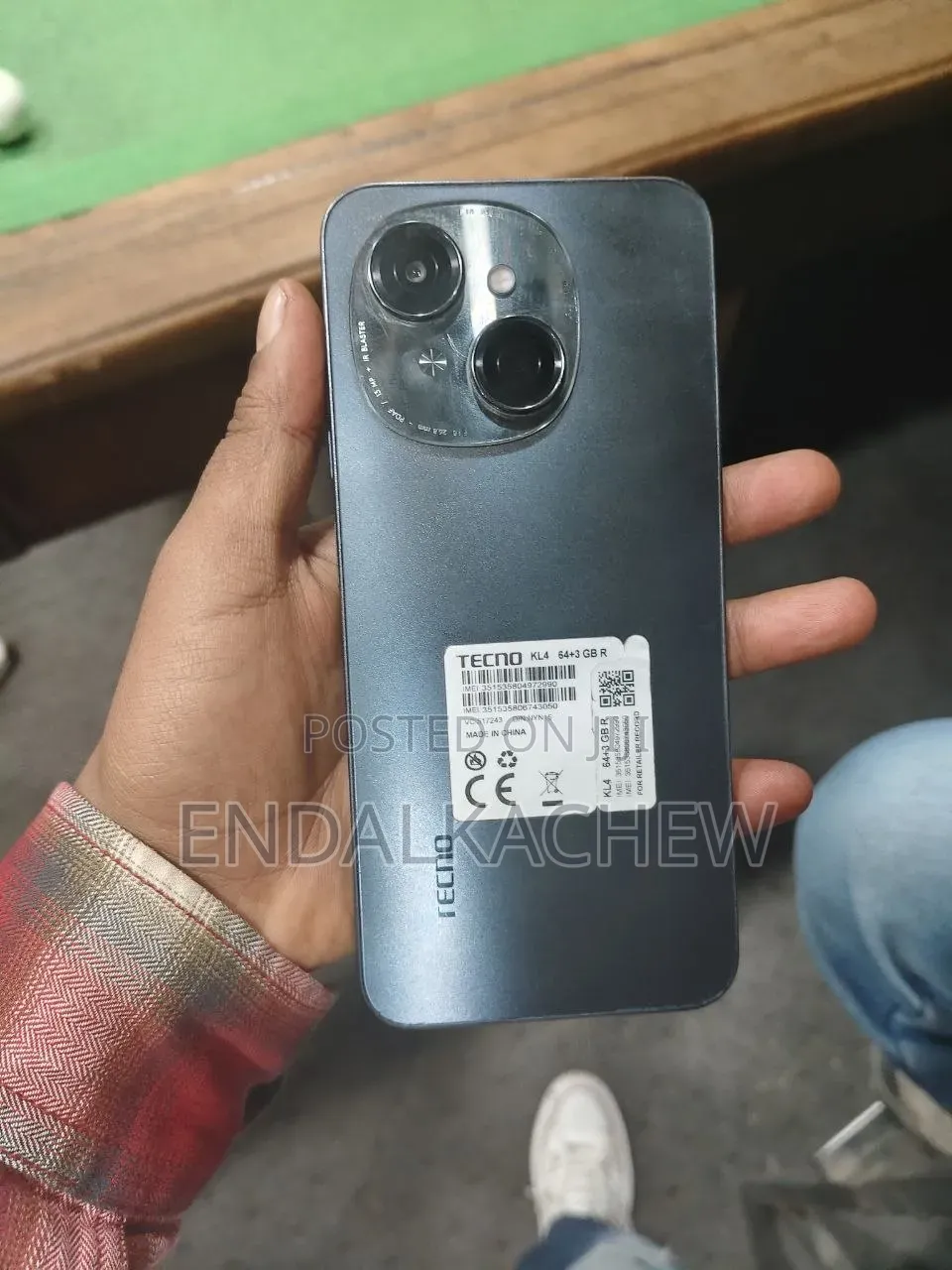 Tecno Pop 9 64 GB Blue