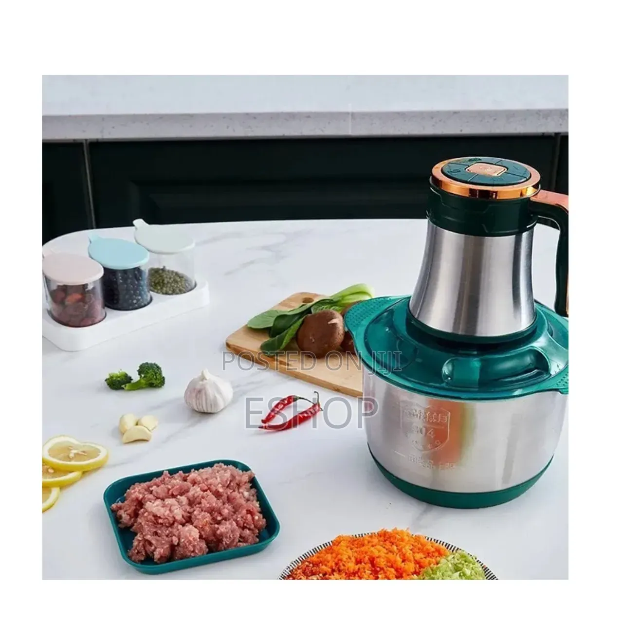 Perfect for Mincing Meat, Crushing Nuts, and Whipping Eggs or Cream.