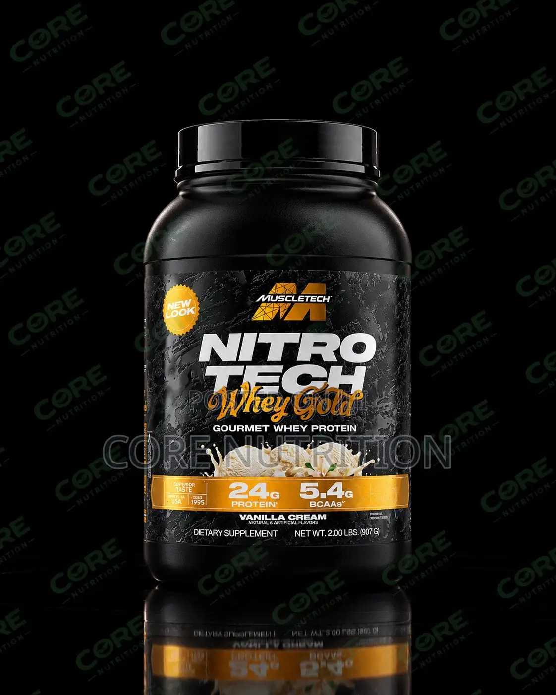 MuscleTech Nitro-Tech Whey Gold – Vanilla Cream, 907g