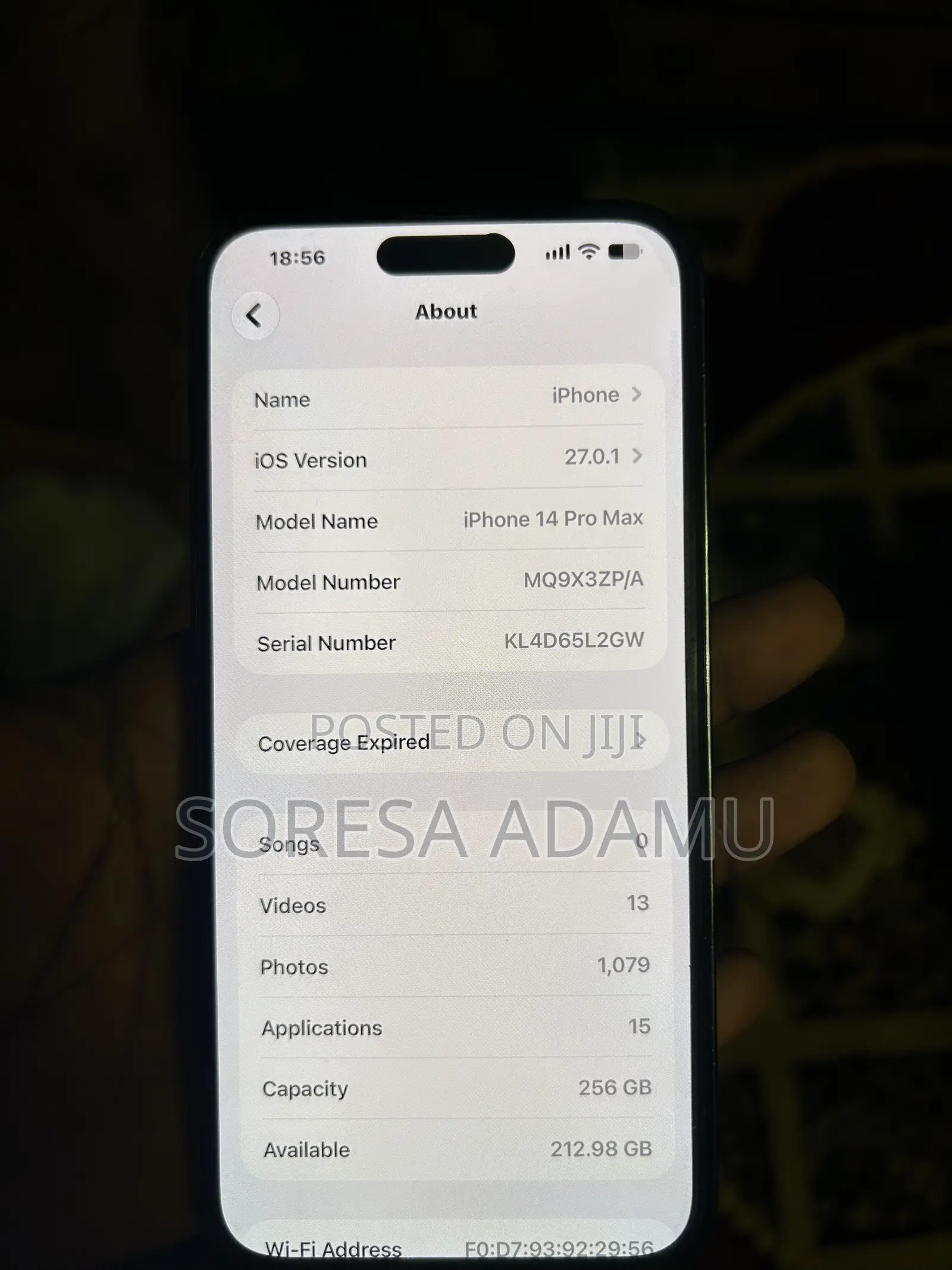 Apple iPhone 14 Pro Max 256 GB Purple