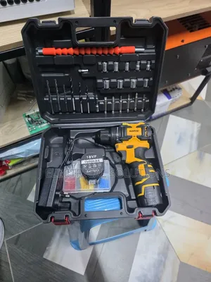 Original HANVIC 18VF Cordless Drill & Screwdriver Set With Accessories