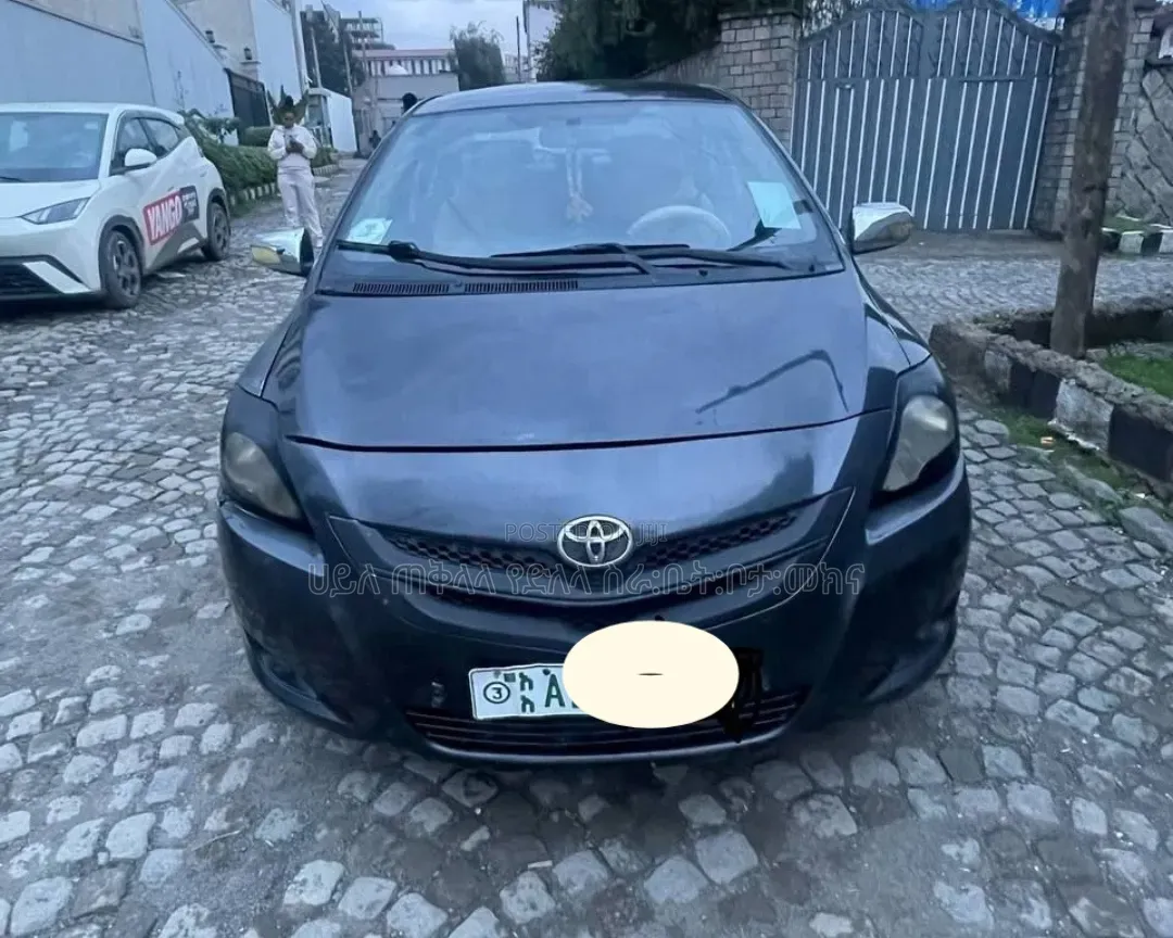 Toyota Yaris 2007 Matt Black
