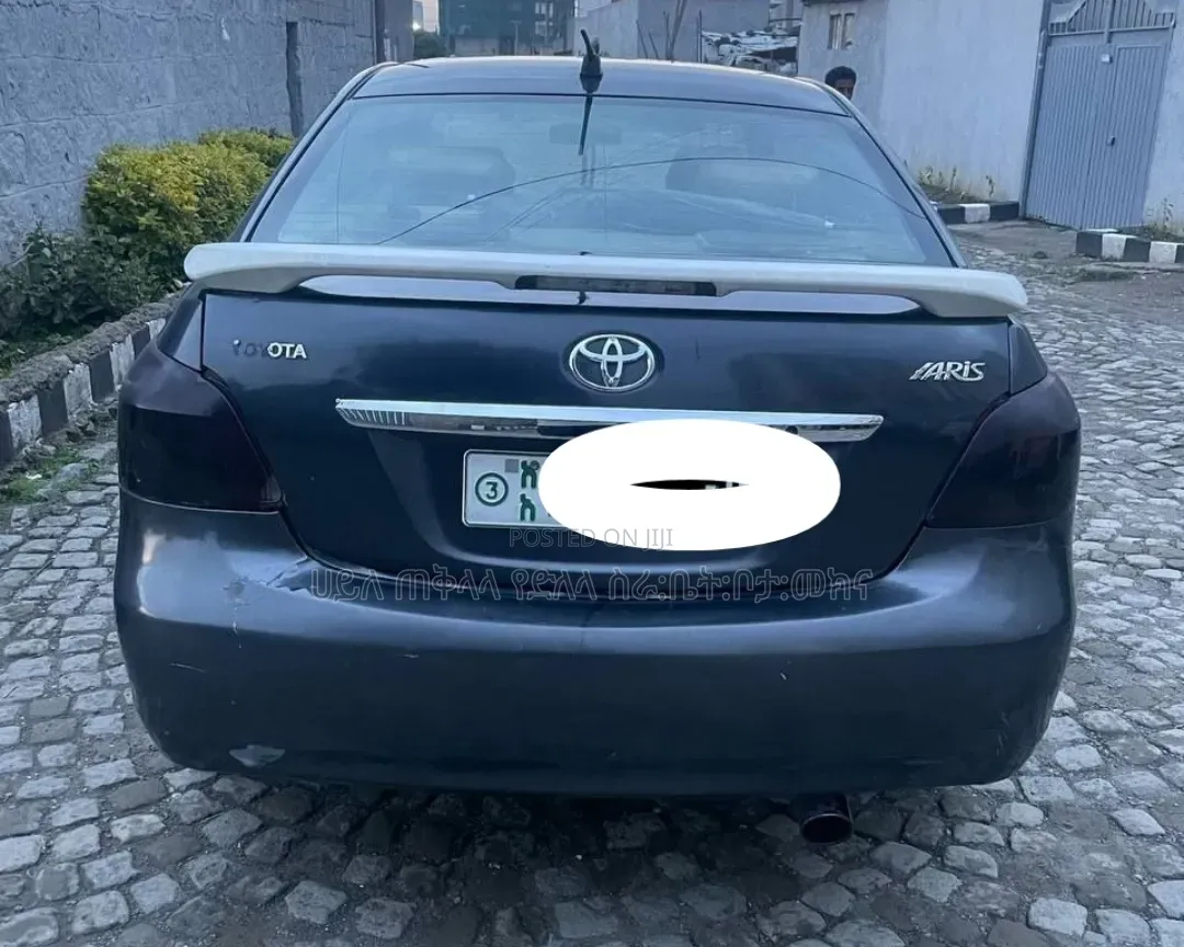 Toyota Yaris 2007 Matt Black