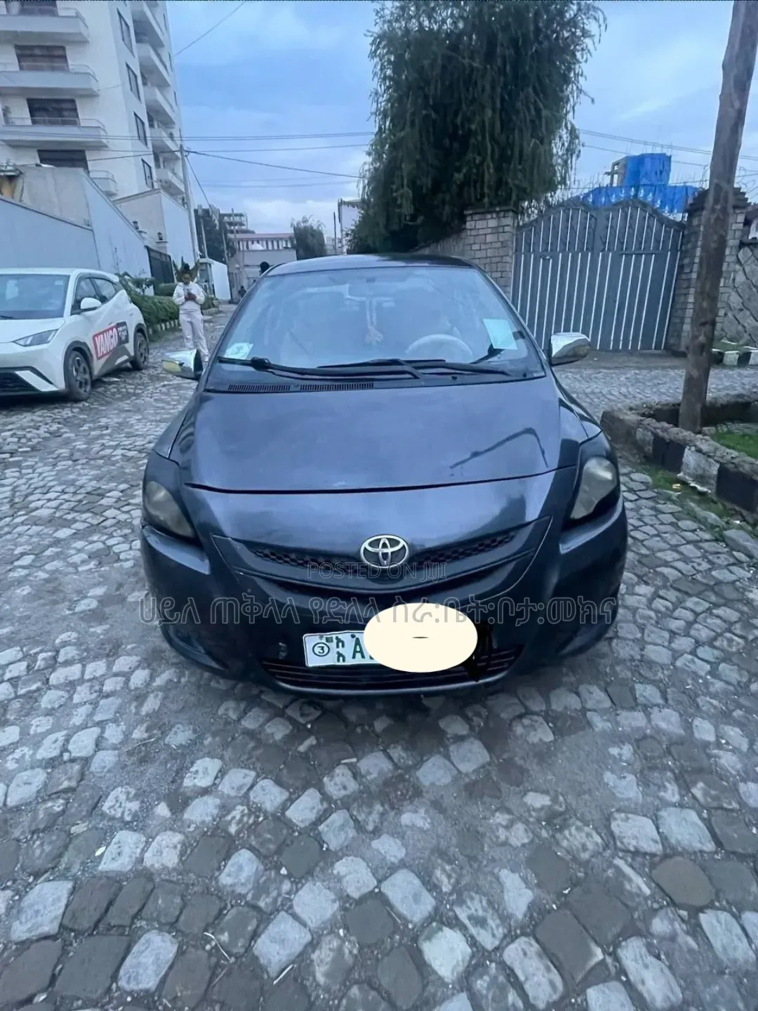 Toyota Yaris 2007 Matt Black