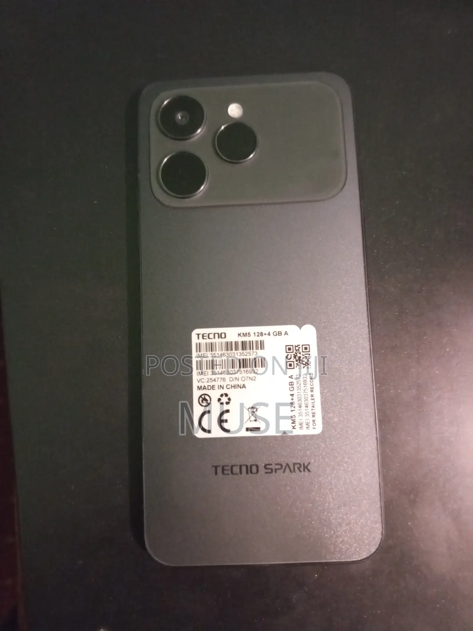 Tecno Spark 40 128 GB Black