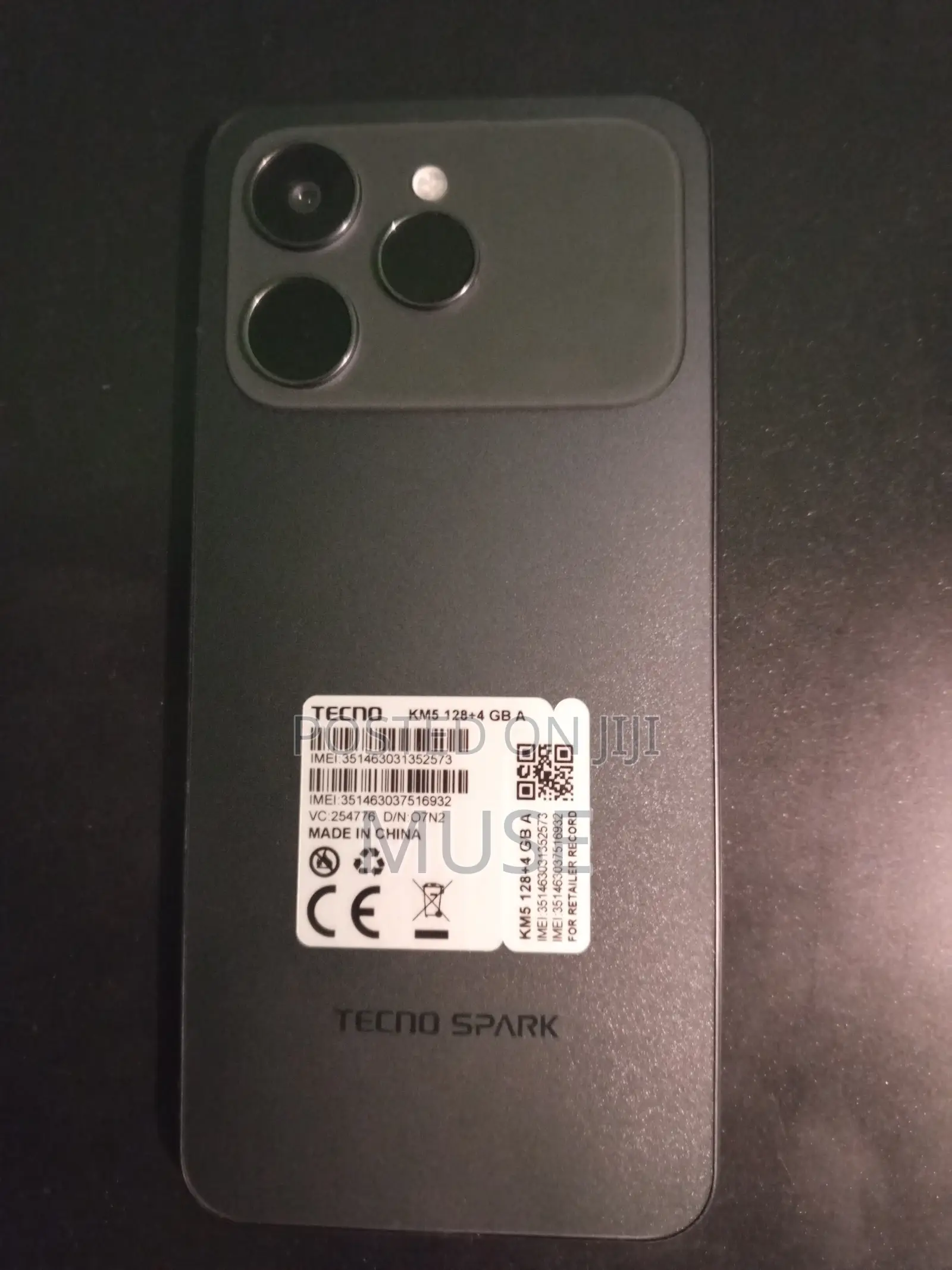 Tecno Spark 40 128 GB Black