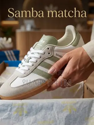 Adidas Samba OG ‘Sage Green/Cream’ WMNS Shoes