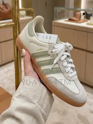 Adidas Samba OG ‘Sage Green/Cream’ WMNS Shoes