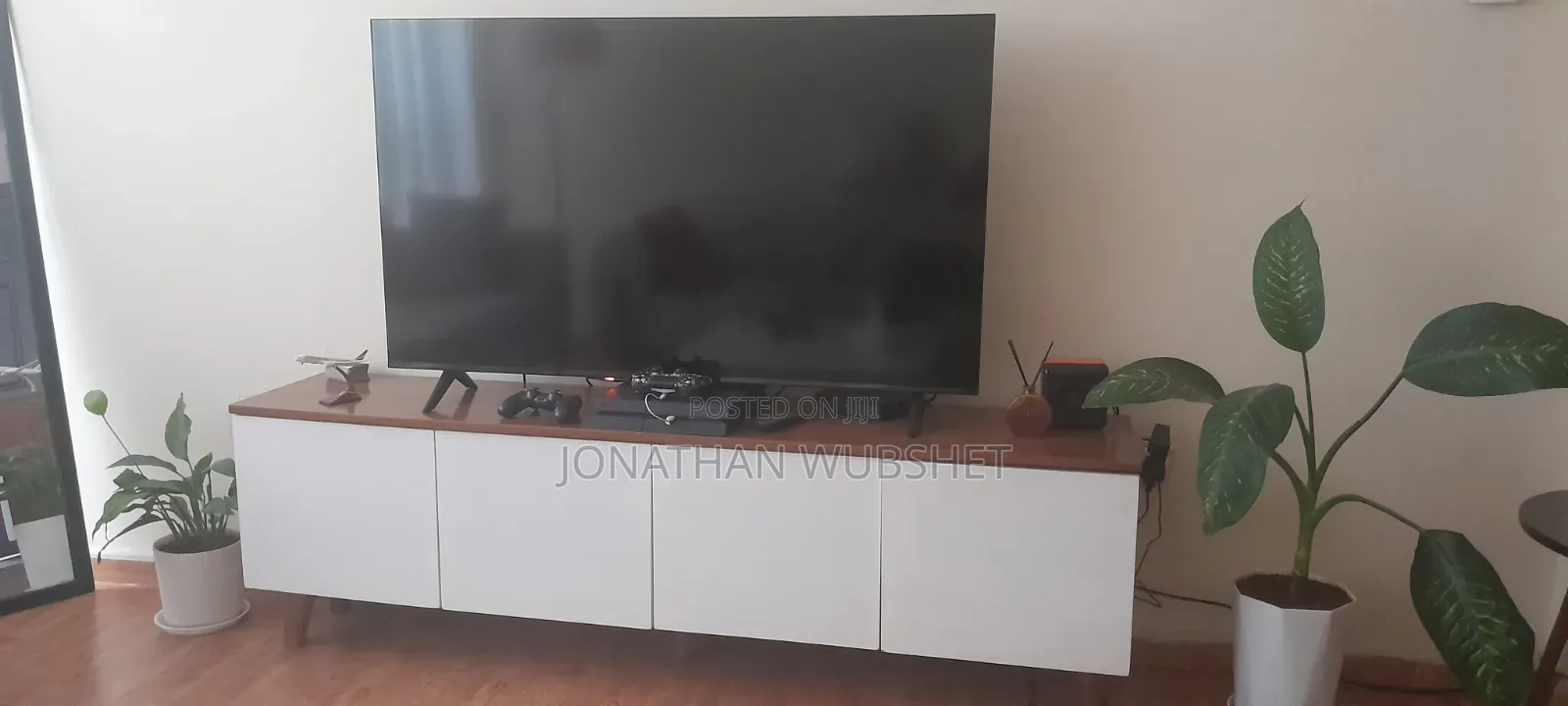 Slightly Used TV With TV Stand