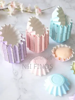 Colorful Paper Baking Cup Cake